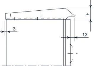 SCHNEIDER ELECTRIC SPACIAL WM REGENDAK 400X250MM RAL7035 NSYTJ4025