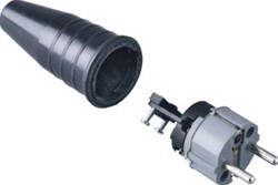 KERAF CONTACTSTOP RUBBER 16A-RA GRIJS 112449