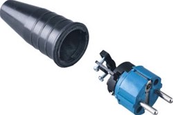 KERAF CONTACTSTOP RUBBER 16A-RA BLAUW