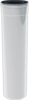 BURGERHOUT TWINSAFE CONC-PP PIJP 60-100 L-250 WIT 40-047-08-70 40.047.08.70