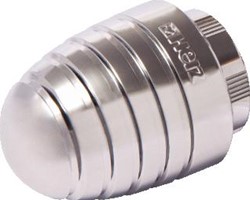 HERZ HANDKNOP DESIGN VERCHROOMD TBV THERMOSTATISCHE AFSLUITERS M28X1,5 S910241
