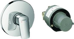 HANSGROHE LOGIS INBOUW DOUCHEKRAAN COMPLEET CHROOM 71666000