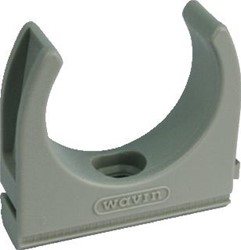 WAVIN BUISKLEM KUNSTSTOF GRIJS GESCHIKT VOOR BUISDIAMETER 28.4MM HALOGEENVRIJ KOPPELBAAR MAX. AANTAL BUIZEN 1 OPPERVLAKTEBESCHERMING OVERIG KWALITEITSKLASSE OVERIG 4713054000