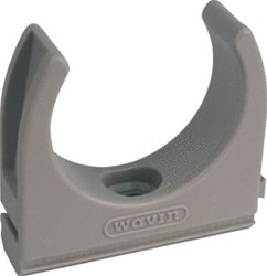 WAVIN BUISKLEM KUNSTSTOF GRIJS GESCHIKT VOOR BUISDIAMETER 22.3MM HALOGEENVRIJ KOPPELBAAR MAX. AANTAL BUIZEN 1 OPPERVLAKTEBESCHERMING OVERIG KWALITEITSKLASSE OVERIG 4713044000