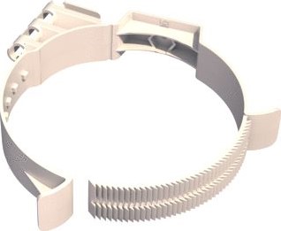 UBBINK PUSH-FIT ROLUX BEUGEL 100-131 WIT 0169158