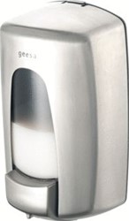 GEESA PUBLIC AREA ZEEPDISPENSER MET NIVEAU INDICATOR WANDMODEL 1000ML RVS GEBORSTELD 911217-05