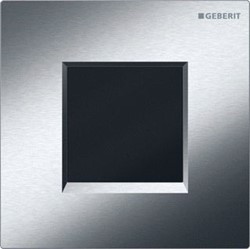 GEBERIT URINOIRSTUURSYSTEEM MET ELEKTRONISCHE SPOELACTIVERING BATTERIJVOEDING AFDEKPLAAT TYPE 30: 116.037.KX.1