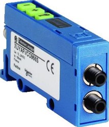 SCHNEIDER FOTO-ELECTRISCHE SENSOR OSISENSCHNEIDER ELECTRIC XU 12-24VDC 8KHZ 100MA 1NO OF 1NC MALE M8 IP65 KUNSTSTOF 2M KABEL XUYAFVCO946S