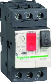 SCHNEIDER ELECTRIC TESYS GV2ME VERMOGENSSCHAKELAAR THERMISCH/MAGNETISCH 4-6,3A SCHROEFKLEM SET VAN 24 GV2ME10TQ