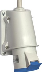 SCHNEIDER ELECTRIC PRATIKA WANDCONTACTDOOS GEHOEKT 2P+A 16A 200-250V AC 9H IP44 PKF16W424