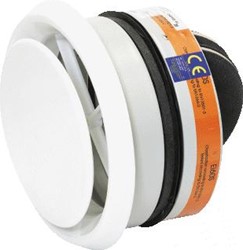 SPIRALO BRANDVLINDERKLEP MET VENTIEL 200MM SCV-60200 SCV+60200