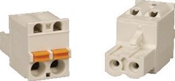 SCHNEIDER ELECTRIC MODICON STB 2-PINS VERWIJDERBARE CONNECTOR VOOR 24V DC VOEDING VEERKLEMMEN STBXTS2120