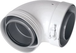 REMEHA QUINTA ACE BOCHT 90º CONCENTRISCH RGA/LTV 100/150 7636335
