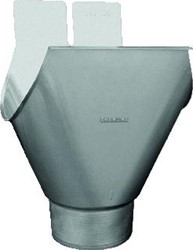 RHEINZINK WALSBLANK TRECHTERUITLOOP 400-100 TBV MASTGOOT 1620000810