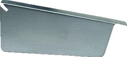 RHEINZINK WALSBLANK SEPARATIESCHOT B55 RECHTS VOOR GOOT 1-00-1-10MM 1660000997
