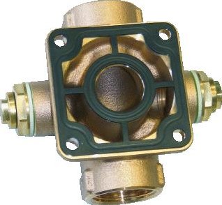 RAMINEX AANSLUITKRUISFLENS HF3415 MESSING 1X1BI DN25 410032