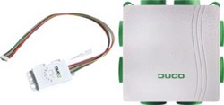 DUCO DUCOBOX SILENT WOONHUISVENTILATOR 400M3-H-VOCHT BOXSENSOR 0000-4237