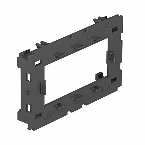 OBO MONTAGEDRAGER VOOR MODULE 45 OPEN UITVOERING 140X76X21 POLYAMIDE PA LICHTGRIJS 7035 6288576-2