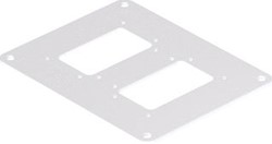 OBO BODEMPLAAT 200X160X3 WIT
