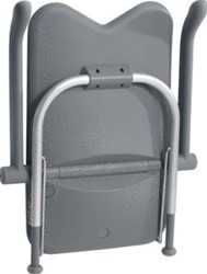 ETAC DOUCHEZITTING RELAX VOLCAN GREY MET ARMSTEUNEN EN SOFT RUGLEUNING E81708050