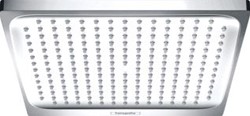 HANSGROHE CROMETTA E 240 1JET HOOFDDOUCHE ECOSMART 9 L/MIN WIT/CHROOM 26727000