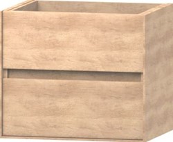 WAVEDESIGN PESCARA WASTAFELONDERBOUWKAST 60 CM 2 LADEN SOFTCLOSE NATURAL OAK
