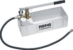 REMS AFPERSPOMP PUSH INOX