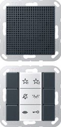JUNG AUDIO BINNENSTATION MODULAIR A(S) ANTRA SIAIA6ANM