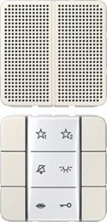 JUNG AUDIO BINNENSTATION MODULAIR CD500 WIT SIAICD6W