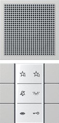 JUNG AUDIO BINNENSTATION MODULAIR LS LICHTGR. SIAILS6LG