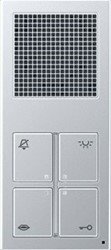 JUNG AUDIO BINNENSTATION STANDAARD ALU SI4AAL