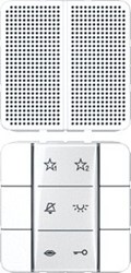 JUNG AUDIO BINNENSTATION MODULAIR CD500 A.WIT SIAICD6WW
