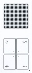 JUNG AUDIO BINNENSTATION STANDAARD A.WIT SI4AWW
