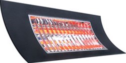 DRL OASI E-COMFORT INFRAROOD TERRASVERWARMER 1000-2000W ZWART 228002