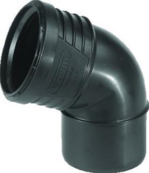 WAVIN SITECH+ BOCHT 67,5 GRADEN ZWART 40 3801104006