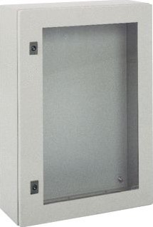 SCHNEIDER ELECTRIC SPACIAL CRN DEUR 600X500X250MM IP66 / IK08 TRANSPARANT RAL7035 NSYCRN65200T