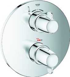 GROHE GROHTHERM SPECIAL INBOUWMENGKRAAN OPBOUWDEEL (DOUCHE) THERMOSTATISCH WAND TWEEGREEPS TEMPERATUURBEGRENZING CHROOM 29094000