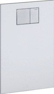 GEBERIT AQUACLEAN BEDIENINGSPLAAT DF VOOR CLOSETZITTING GLAS ZWART 115324SJ1