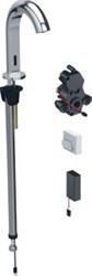 GEBERIT ELEKTRONISCHE KRAAN INFRAROOD ZELFSLUITEND 1-GATS 3/8 BATTERIJ MESSING VOORSPONG 128MM CHROOM-LOOK 116.184.21.1