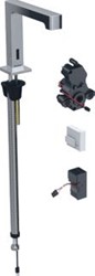 GEBERIT ELEKTRONISCHE KRAAN INFRAROOD ZELFSLUITEND 3/8 NETVOEDING MESSING VOORSPONG 153MM CHROOM-LOOK 116.192.21.1