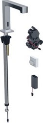 GEBERIT ELEKTRONISCHE KRAAN INFRAROOD ZELFSLUITEND 3/8 BATTERIJ MESSING VOORSPONG 153MM CHROOM-LOOK 116.194.21.1
