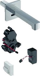 GEBERIT ELEKTRONISCHE KRAAN INFRAROOD ZELFSLUITEND 3/8 NETVOEDING MESSING VOORSPONG 170MM CHROOM-LOOK 116.271.21.1