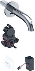 GEBERIT ELEKTRONISCHE KRAAN INFRAROOD ZELFSLUITEND 3/8 NETVOEDING MESSING VOORSPONG 220MM CHROOM-LOOK 116.282.21.1