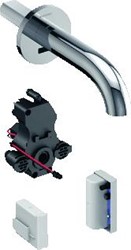 GEBERIT ELEKTRONISCHE KRAAN INFRAROOD ZELFSLUITEND 3/8 MESSING VOORSPONG 220MM CHROOM-LOOK 116.285.21.1