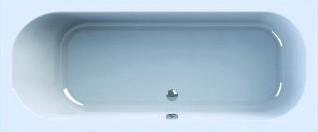 WAVEDESIGN AMARANTE BAD 1900X80 WIT 5060055001