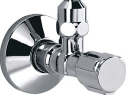 IDEAL STANDARD HOEKSTOPKRAAN MET ROZET CHROOM A2129AA