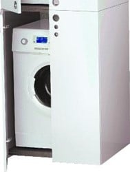 NOVELLINI SPACE WASMACHINE MEUBEL MET VINGERGREEP HYDE PARK REVCS12E3