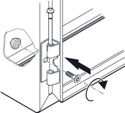 SCHNEIDER ELECTRIC DEURSCHARNIEREN VOOR SPACIAL S3D BEHUIZING DEUROPENING 180GRADEN