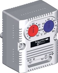 SCHNEIDER ELECTRIC CLIMASYS DUBBELE THERMOSTAAT 250V