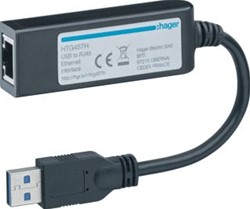 HAGER USB-ETHERNET INTERFACE VOOR AGARDIO.MANAGER HTG457H